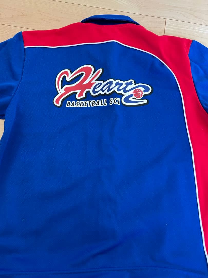 ハーツ バスケットボール ユニフォームセット サイズ145
