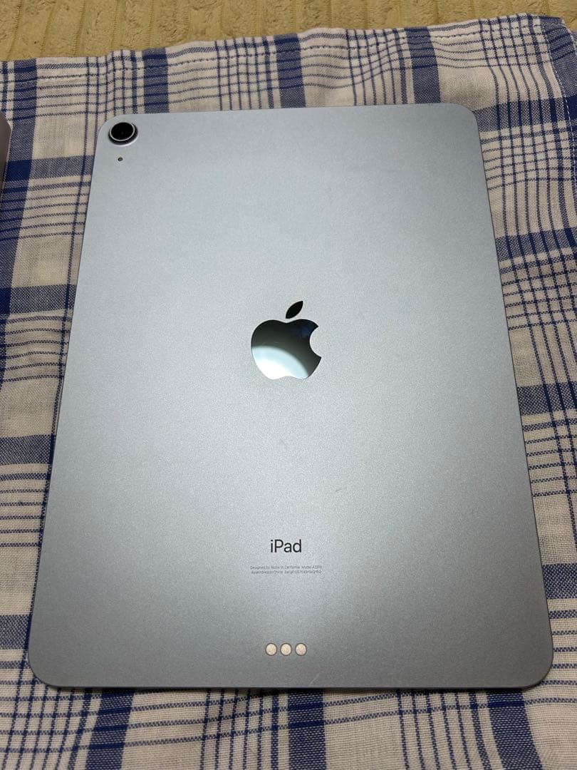 【美品】【ジャンク】【スカイブルー】【箱付き】iPad Air4 本体 64GB
