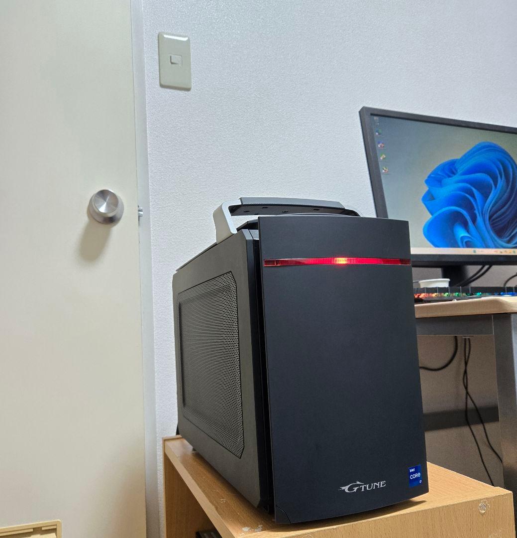 小型 ゲーミングpc G-TUNE i7 RX6600XT Wi-Fi