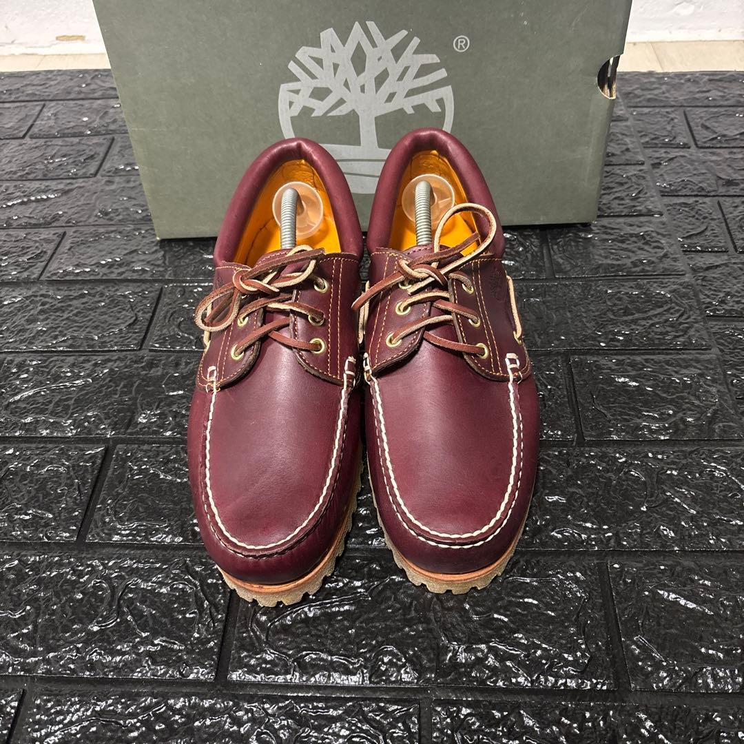 ティンバーランド ズ 3eye クラシックラグ 、バーガンディ