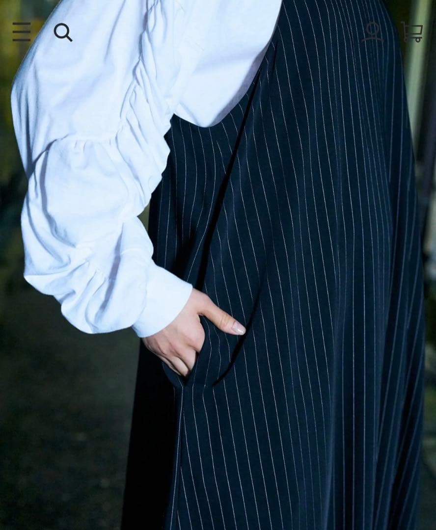 超美品♡エンフォルドENFOLDギャザーモチーフスリーブティーシャツ¥29700