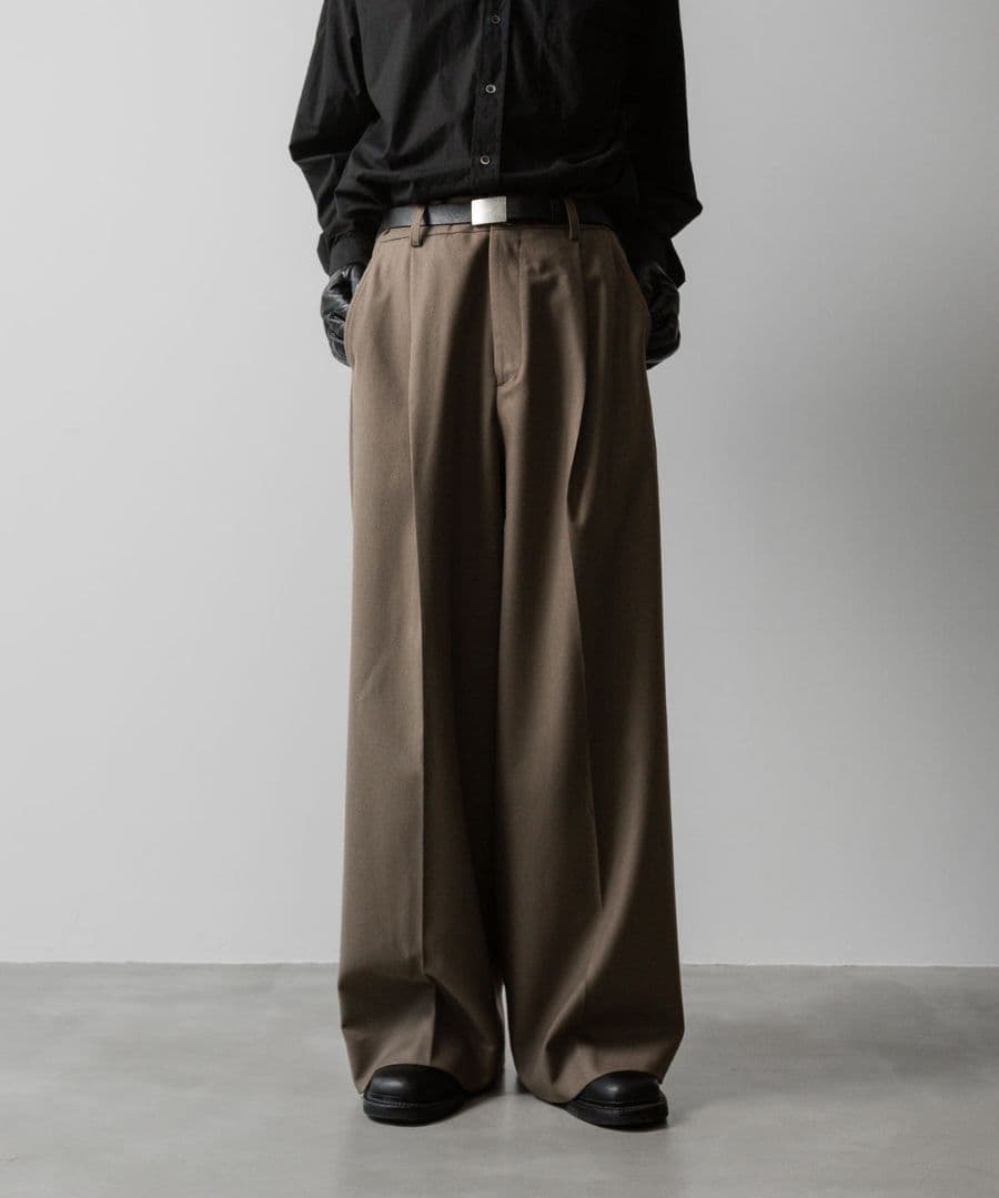 【stein】EXTRA WIDE TROUSERS