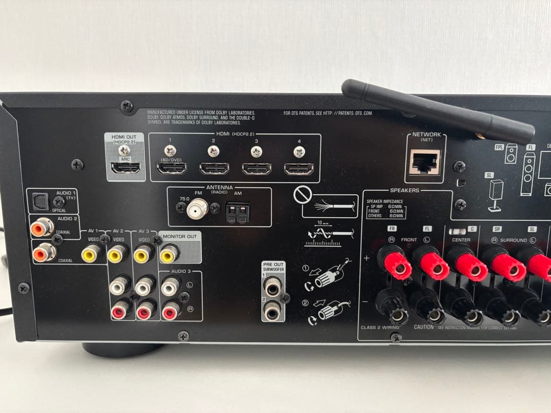 Yamaha RX-V583 AVアンプ ブラック