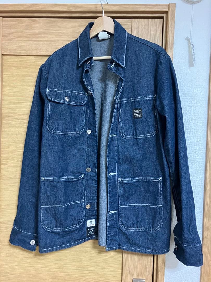 (値下げ)Pointer Brandダークデニム カバーオール