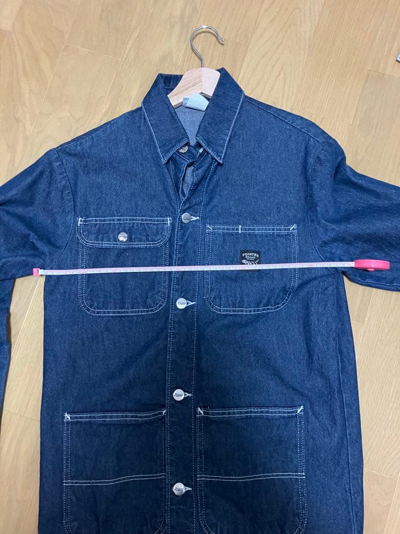 (値下げ)Pointer Brandダークデニム カバーオール