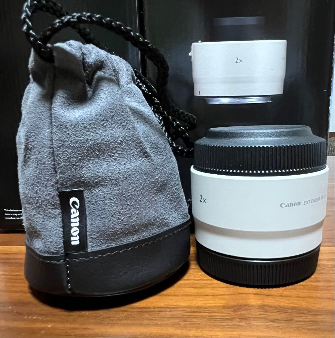 Canon RF100-400mm F5.6-8 IS USM とテレコンセット