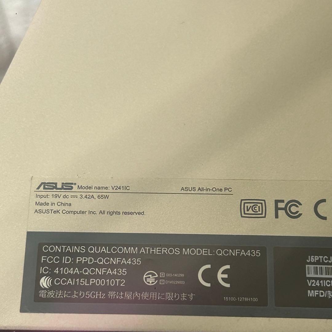 ASUS V241IC i5-8250U 8GB 1TB Win11 美品