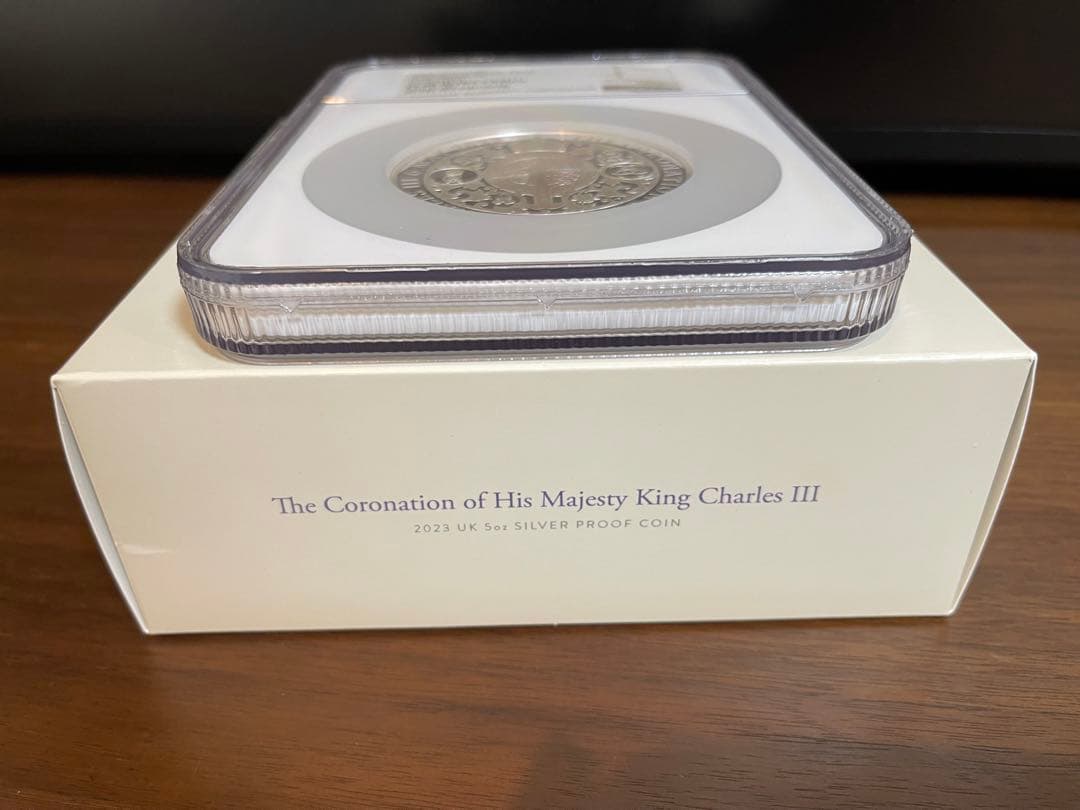 2023年イギリス チャールズ3世の戴冠式 5oz 10ポンド銀貨