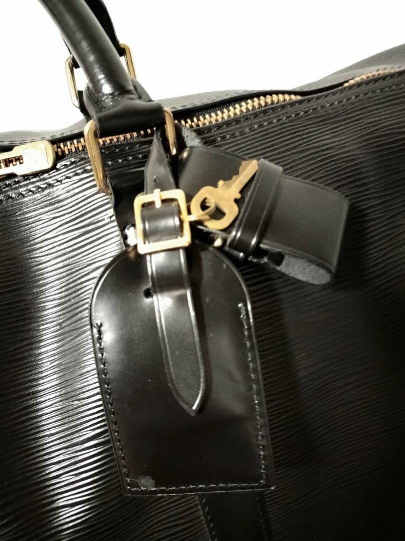 【美品✨】ルイヴィトン ボストンバッグ キーポル55 エピ 黒
