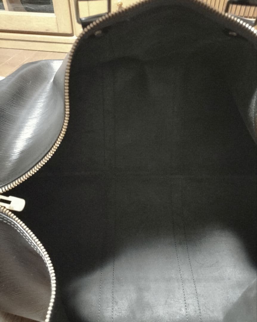 【美品✨】ルイヴィトン ボストンバッグ キーポル55 エピ 黒