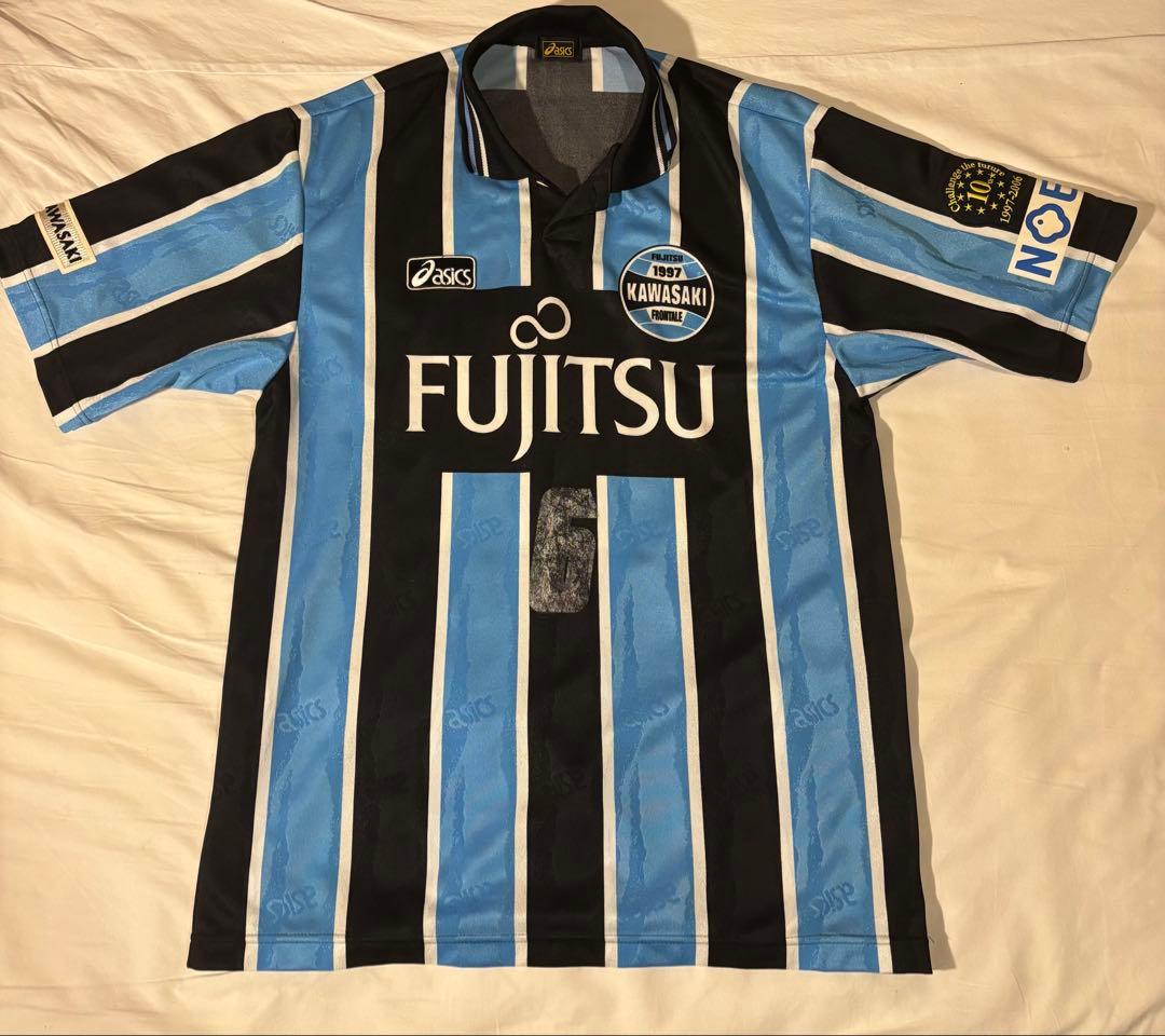 川崎フロンターレ10周年記念試合の本人着用ユニフォーム
