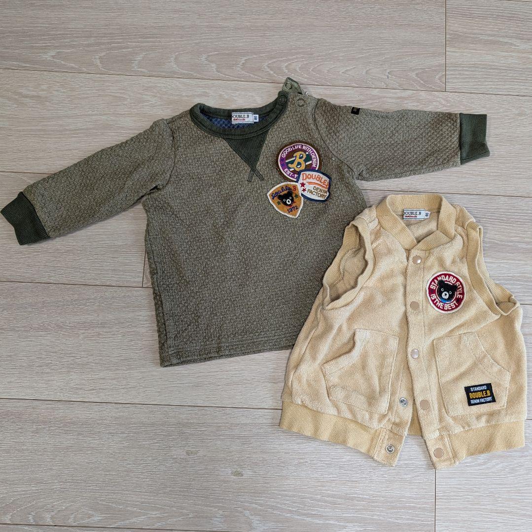 【ミキハウス】ダウン含む豪華16点セット　サイズ80cm 男の子向け