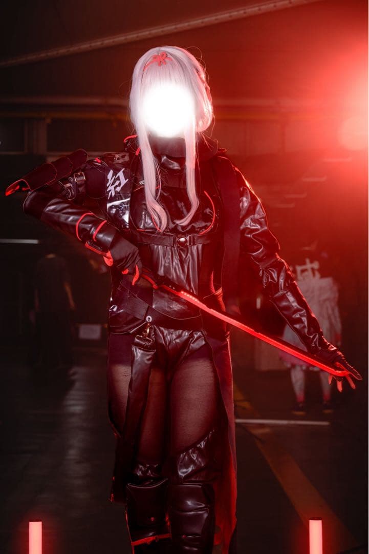 NIKKE 紅蓮 ブラックシャドウ コスプレ 衣装 ウィッグ