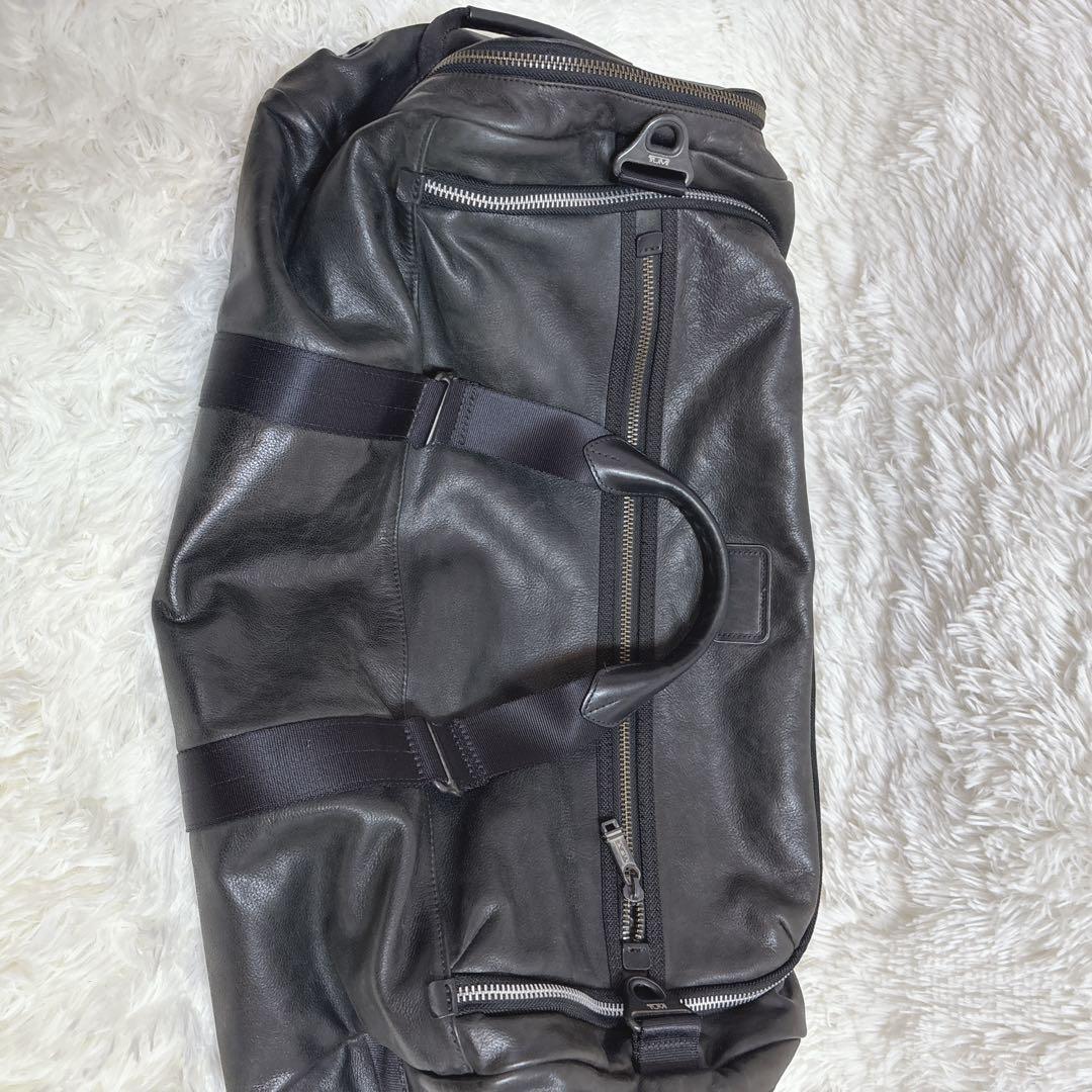 TUMI トゥミ レザー ボストンバッグ トラベル ビジネス 出張 仕事 旅行