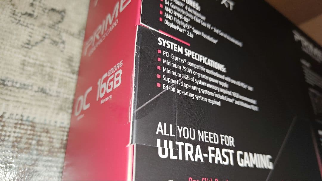 【新品】ASUS Prime Radeon RX9070XT 16GB OC