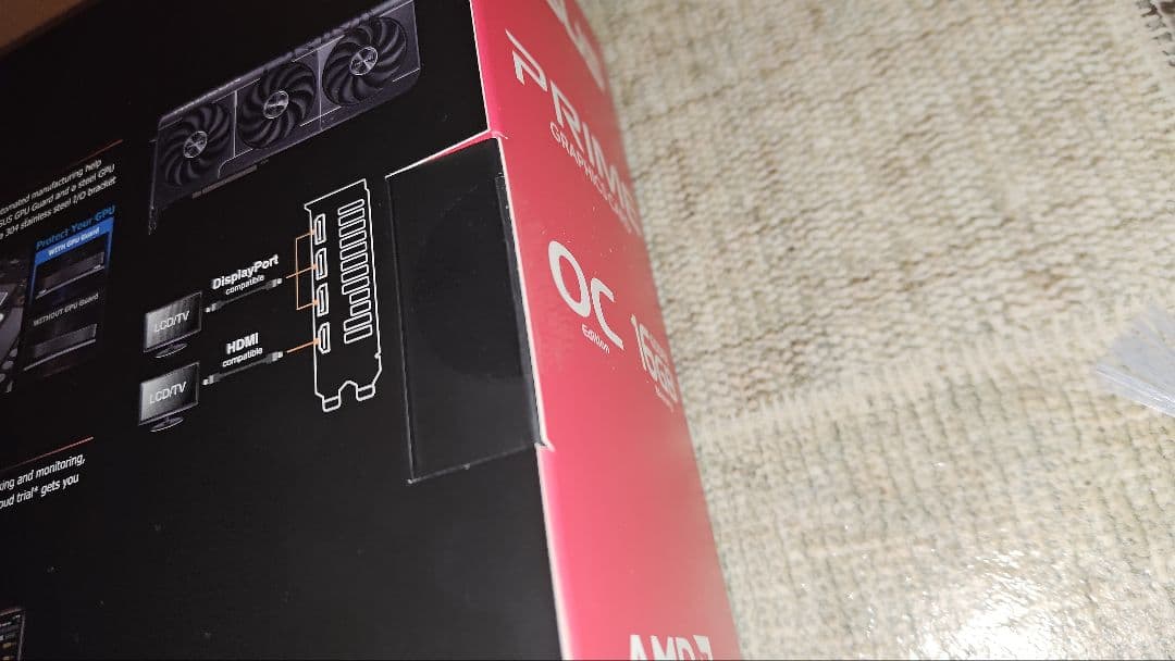 【新品】ASUS Prime Radeon RX9070XT 16GB OC