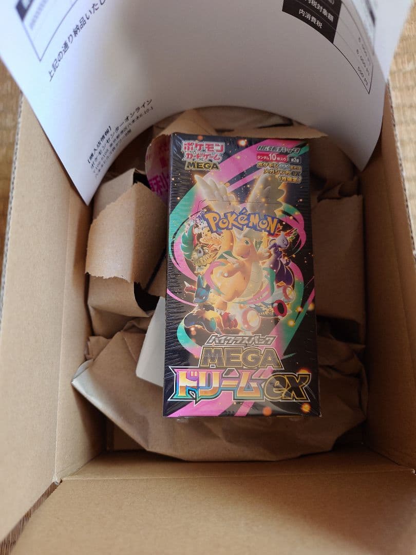 ポケモンカードゲーム MEGA ドリームEX　未開封 シュリンク有