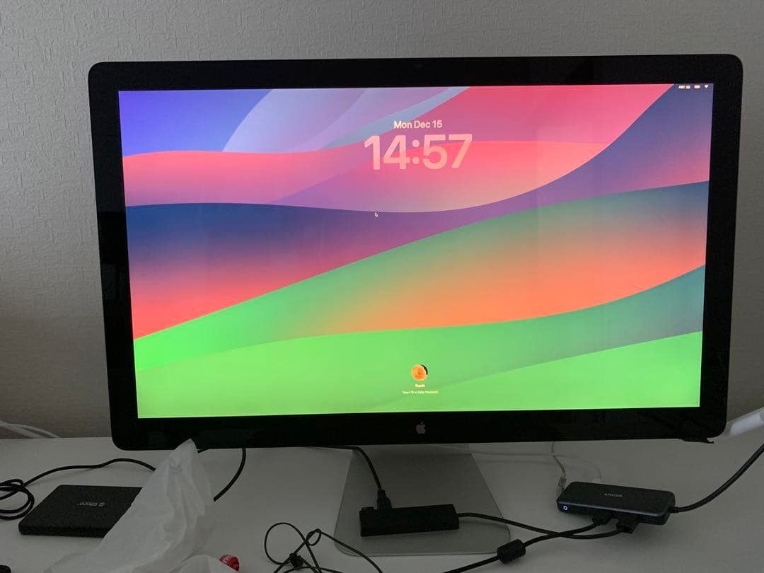 Apple Display 27 A1407 1台 + 交換アダプターセット