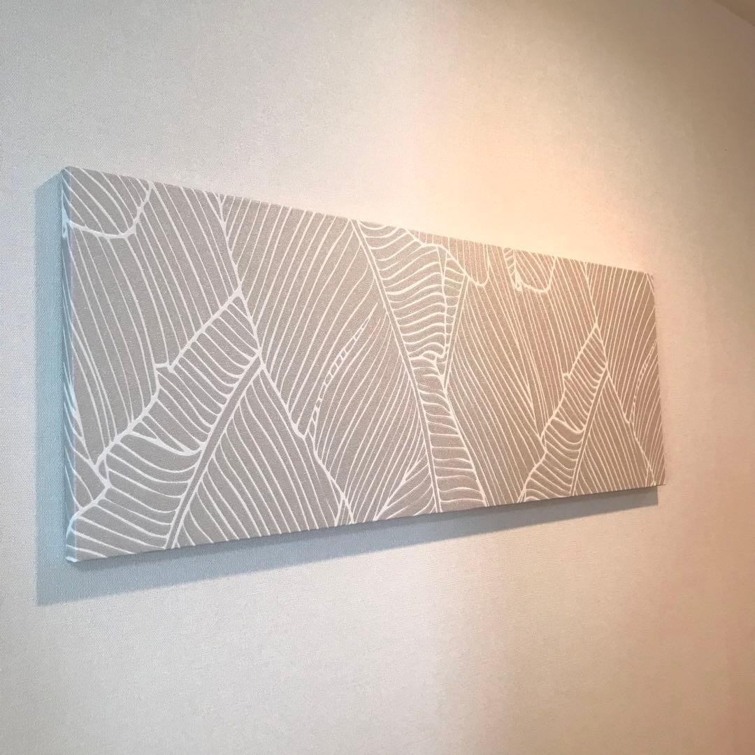 インテリアパネル ボタニカル柄ゴールド70☆インテリア雑貨 壁飾り アート 絵画