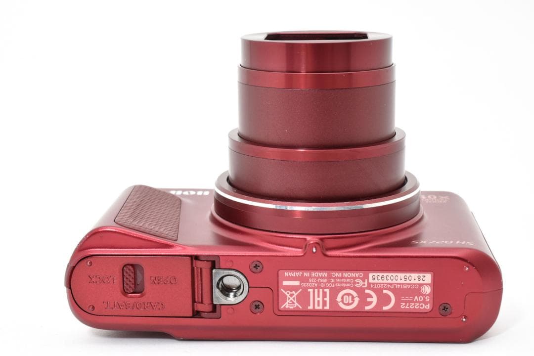 キャノン　Canon PowerShot SX720 HS レッド 477