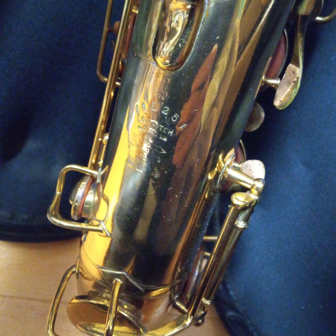 Buescher ELKHART テナーサックス セルマー フライトケース