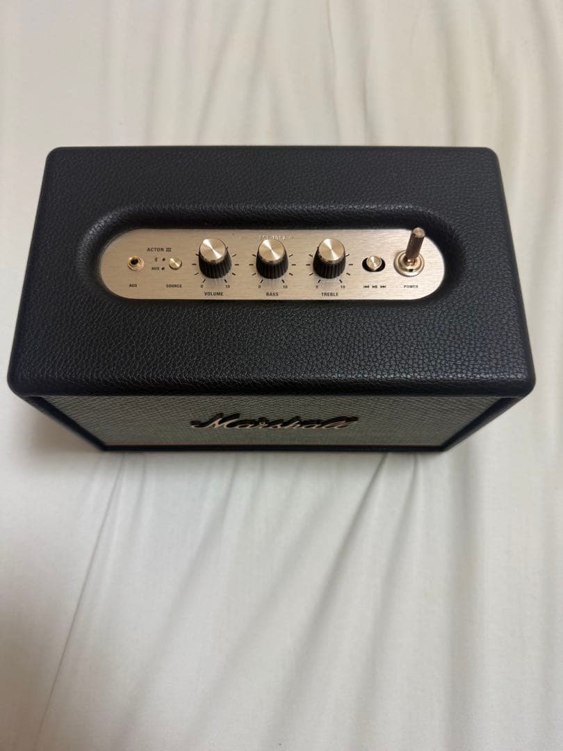 Marshall Acton III マーシャル　ワイヤレススピーカー ブラック