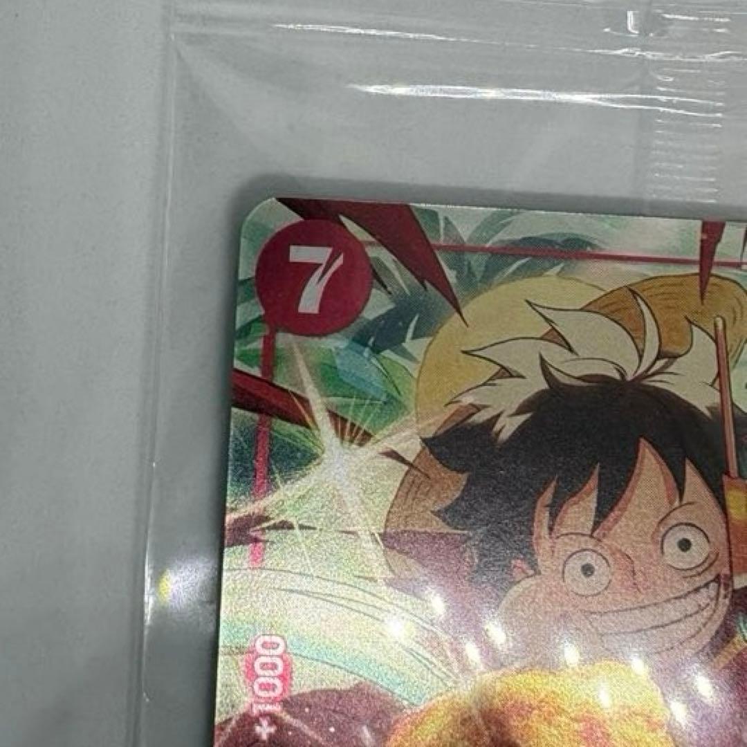 □ 新品未開封 モスバーガー✖️ワンピース モンキー・D・ルフィ カード□