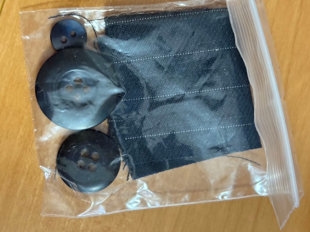 【LES MUES】ネイビー ストライプ スーツ 3点セット　Mサイズ