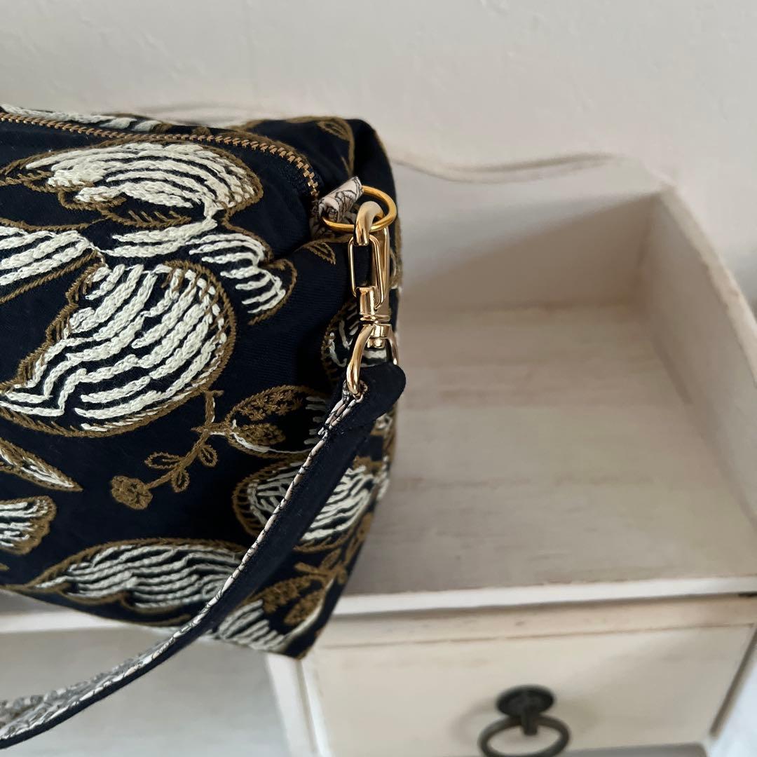 ♡handmade♡ ミナペルホネン ぽってり持てるバッグ