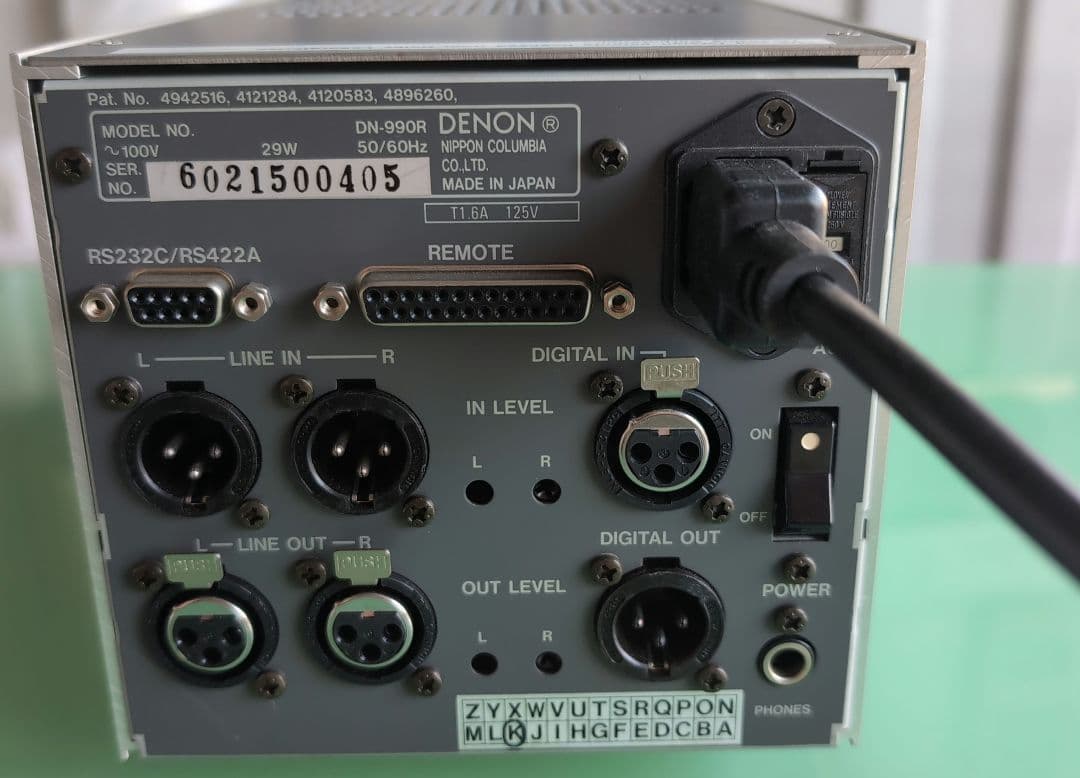 DENON DN-990R MDレコーダー