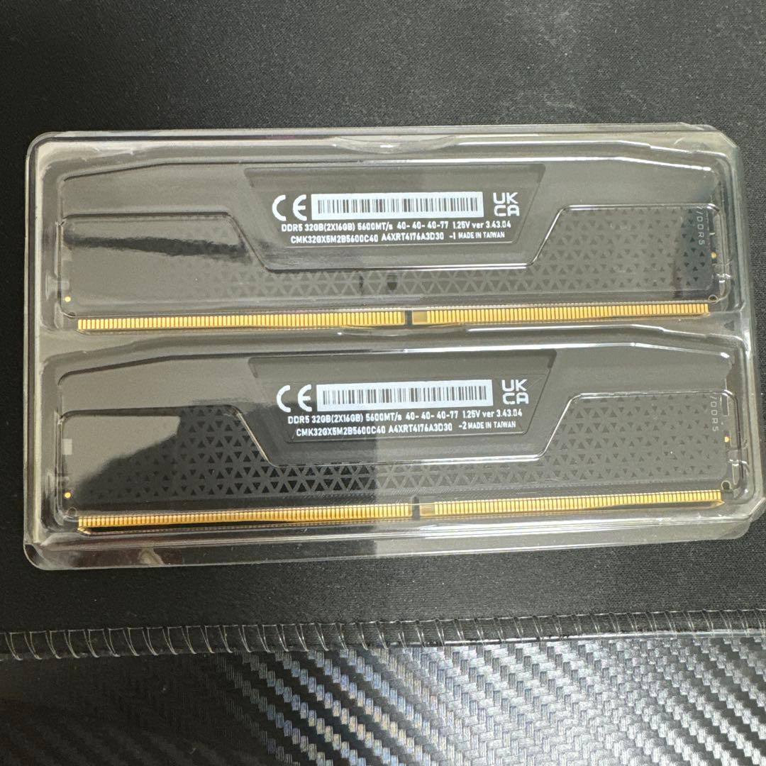 メモリー CORSAIR VENGEANCE DDR5 32GB 5600MHz