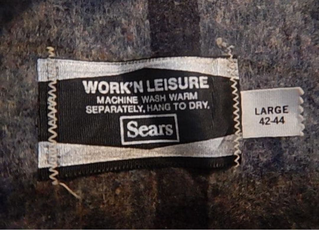 Sears シアーズ　70s後半〜80s前半デニムカバーオール　デッドストック