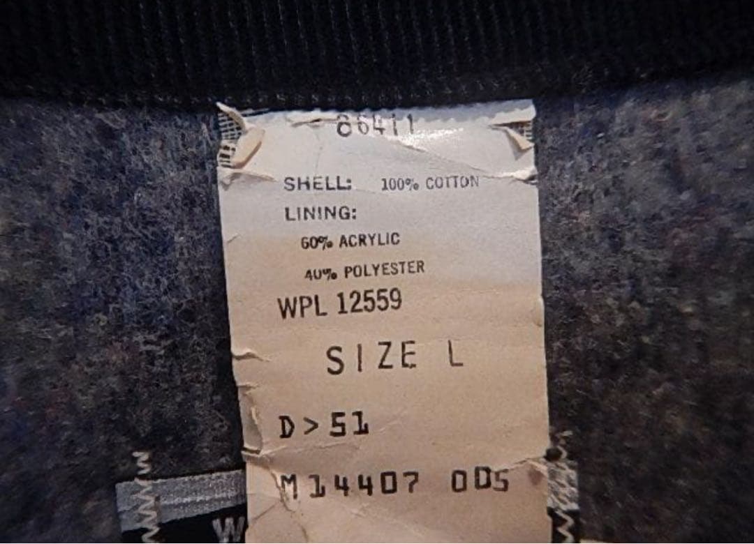 Sears シアーズ　70s後半〜80s前半デニムカバーオール　デッドストック