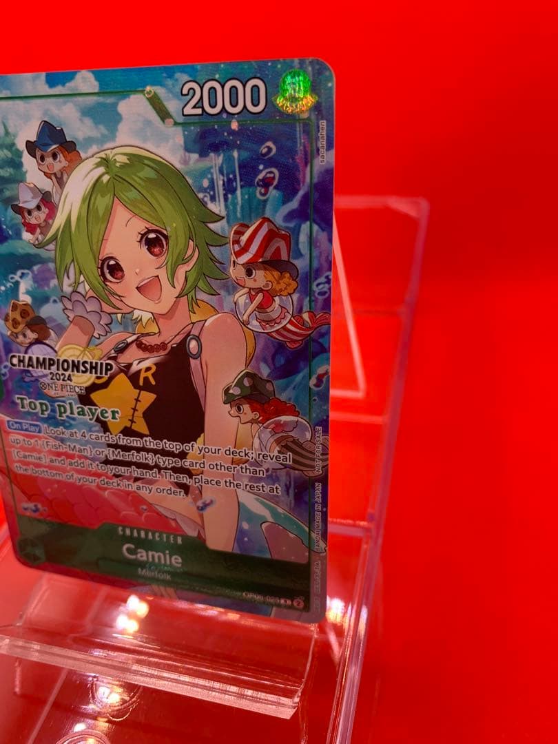 【英語版/カラー】ワンピカ/ケイミーCS2024プロモ/Topplayer