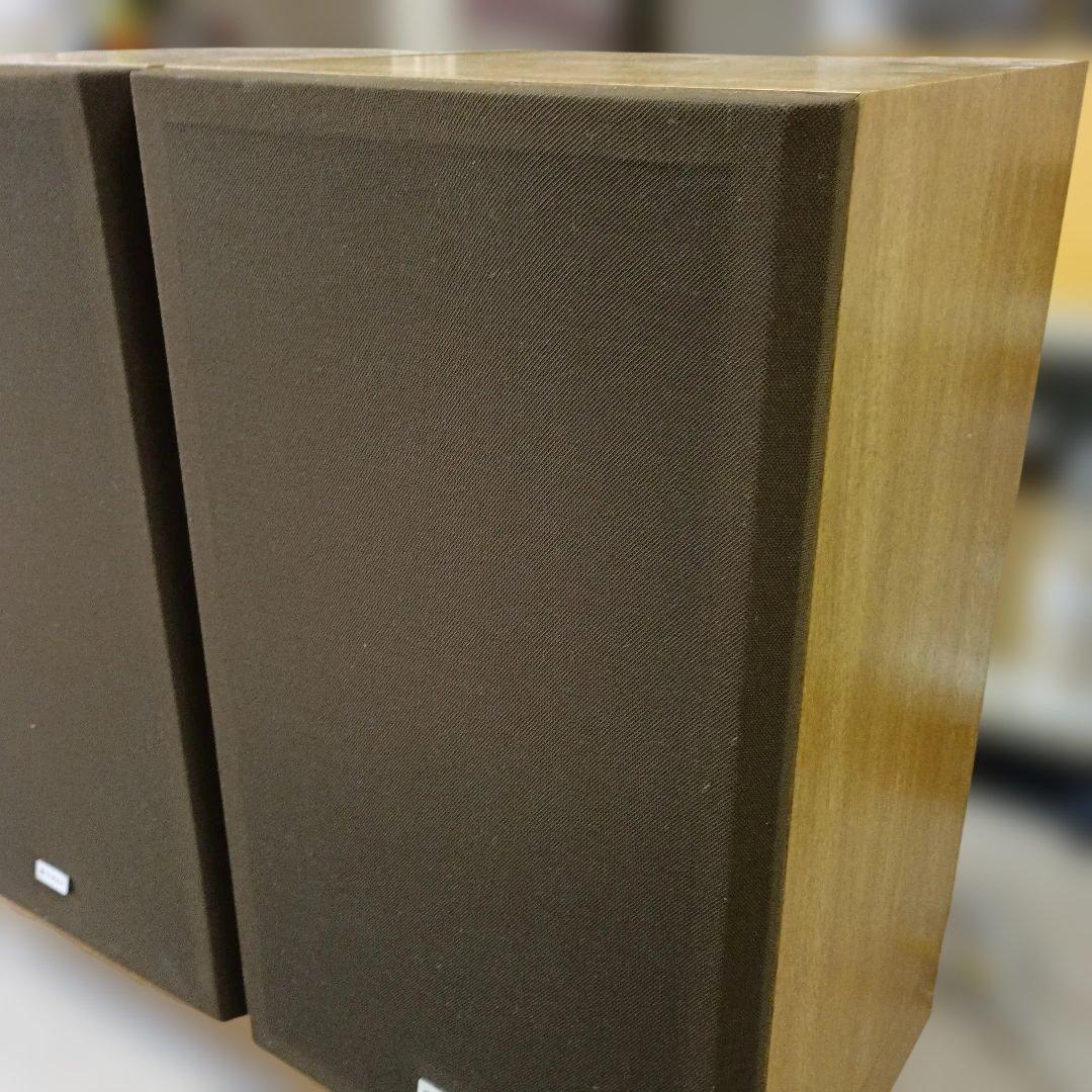 【値下げ】美品　TRIO スピーカー　ペア　シリアル同番　動作確認済み