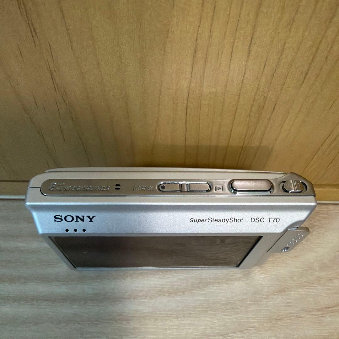 動作確認済み　SONY Cyber-shot DSC-T70 充電器付き