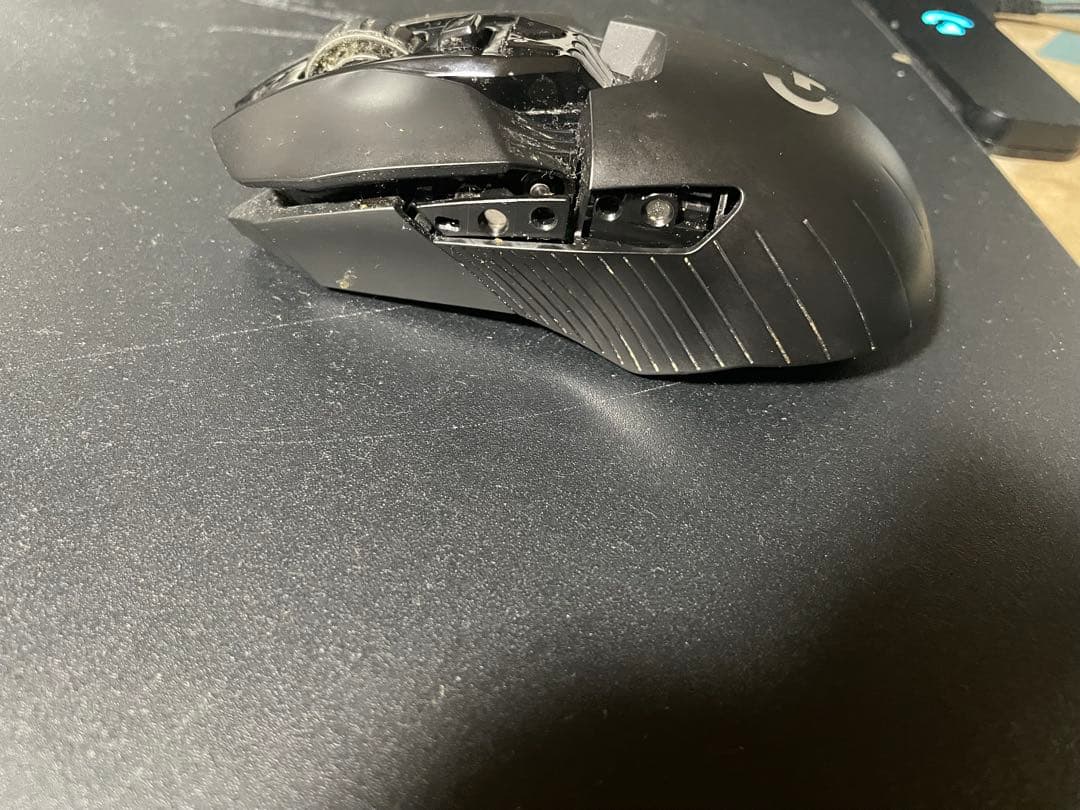 「ジャンク」Logitech G903 マウスとPOWERPLAYパッド