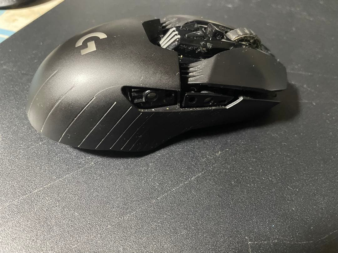 「ジャンク」Logitech G903 マウスとPOWERPLAYパッド