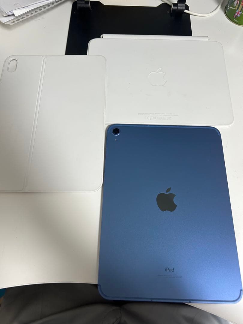 iPad 第10世代 ブルー Appleキーボード・Apple Pencil付き