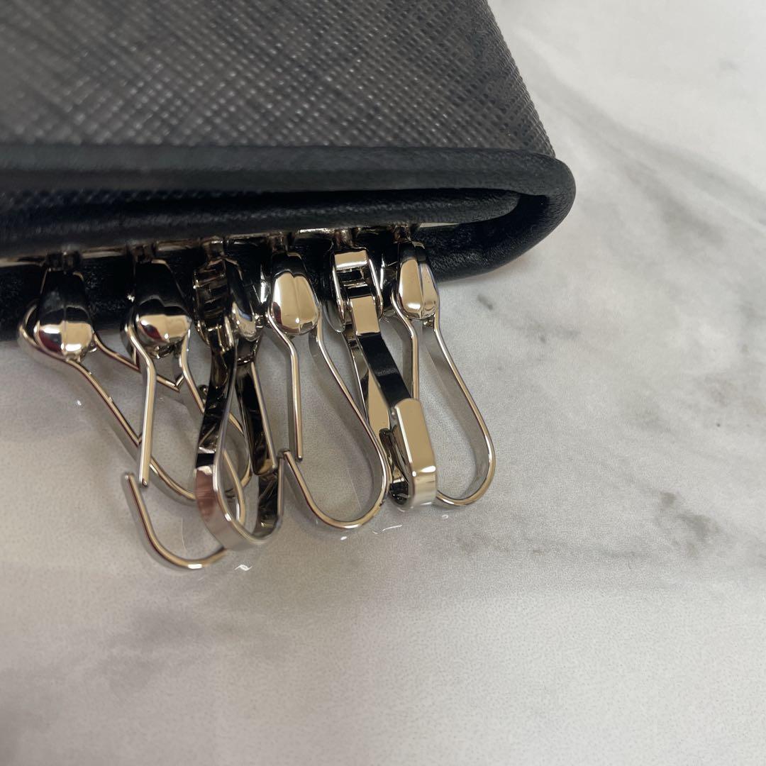 【未使用級】ダンヒル　キーケース　6P PVC レザー