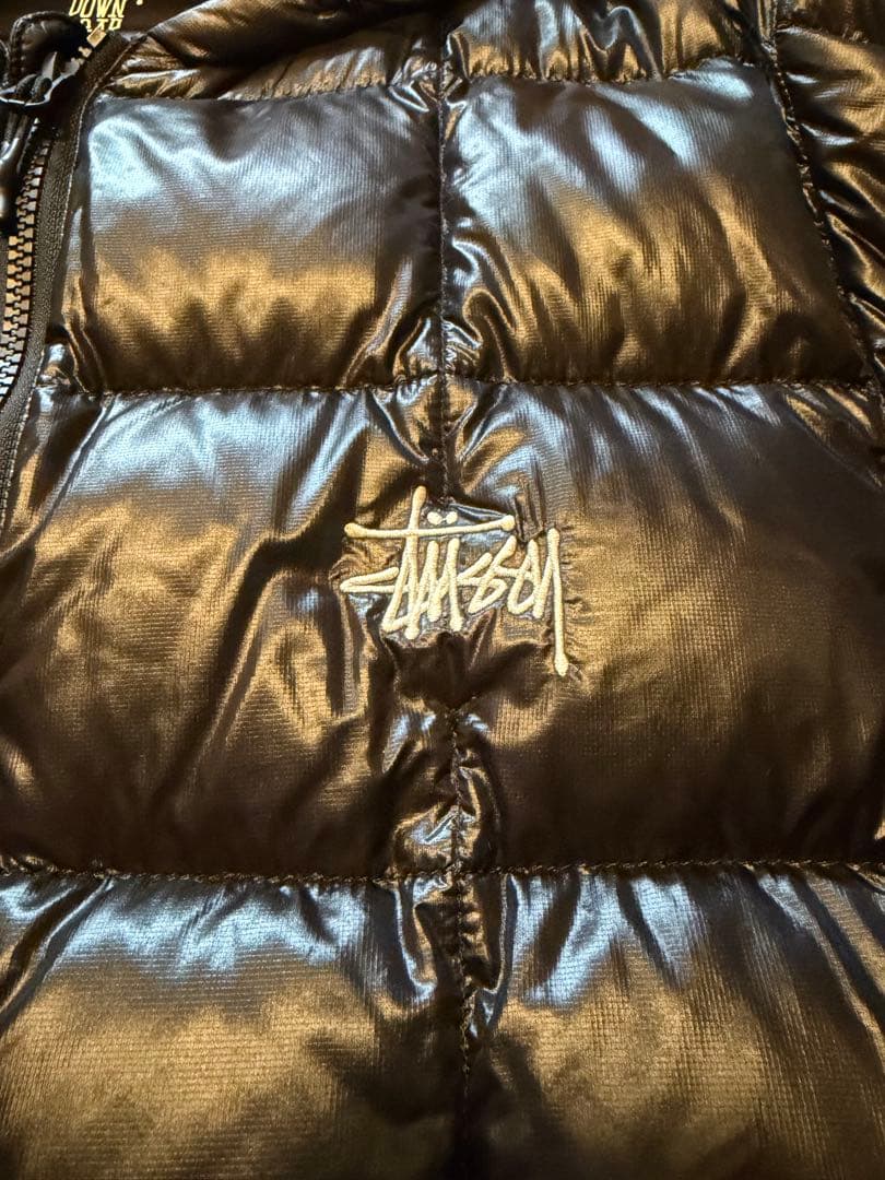 希少サイズXS！STUSSY MIDWEIGHT PUFFER HOODED