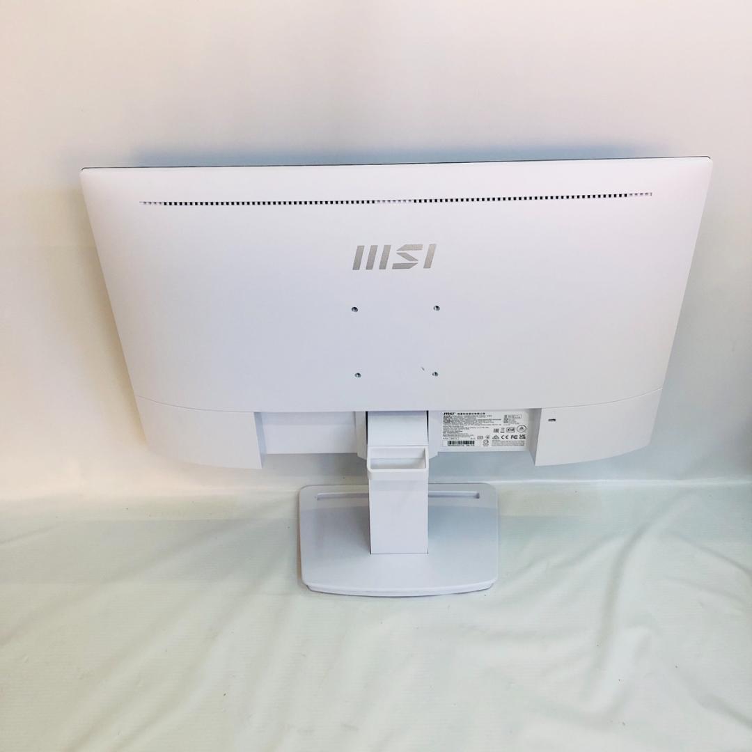 MSI PRO MP243XW 23.8インチ フルHD 白 「6401」