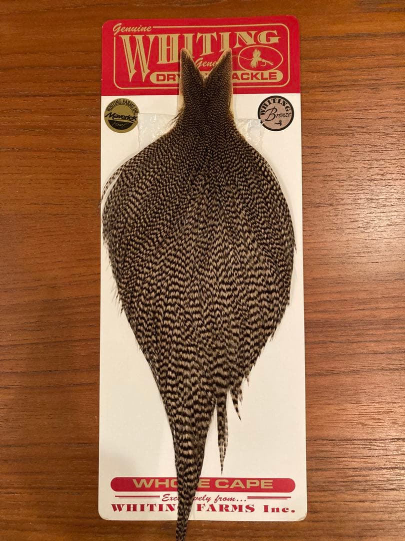 希少カラー　ホワイティングファーム　ハックル　未使用　WHITING