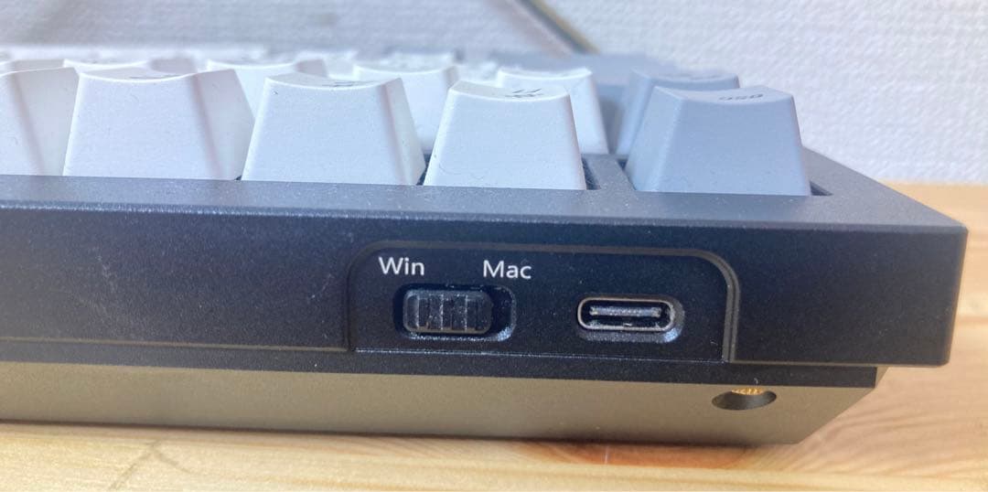 ☆パームレスト付き！！ Keychron Q1 JIS配列 茶軸 キーボード