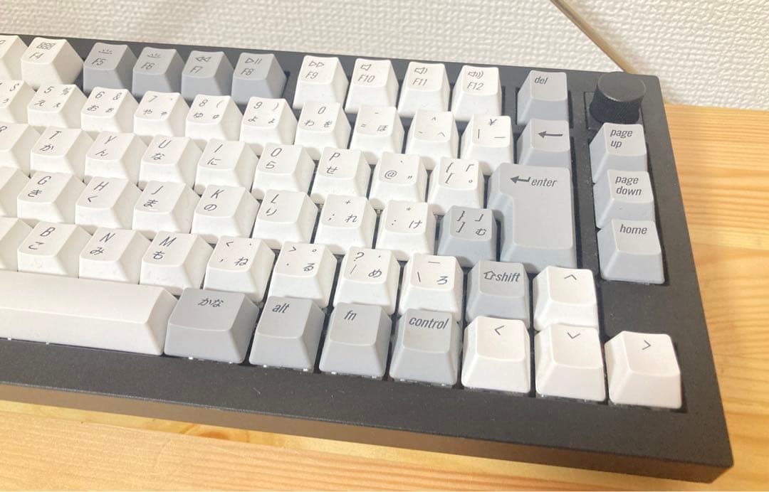 ☆パームレスト付き！！ Keychron Q1 JIS配列 茶軸 キーボード