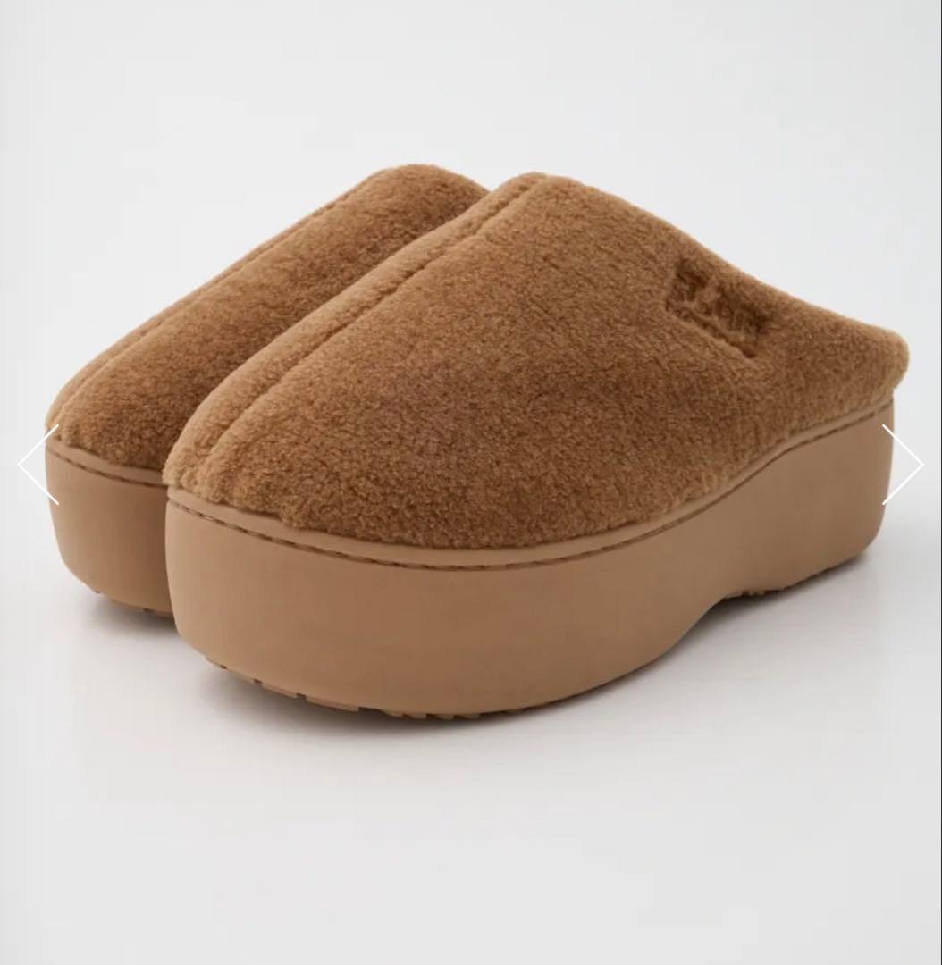 MOUSSY SUBU F/FUR CROG ブーツ M 23.5cm 24cm