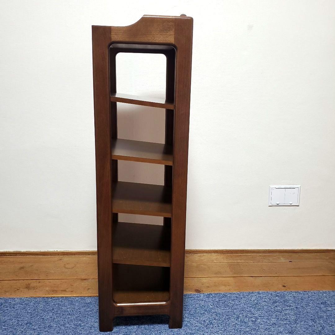 カリモク　karimoku　木製スリッパラック 5段