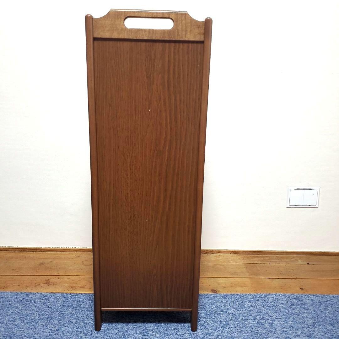 カリモク　karimoku　木製スリッパラック 5段