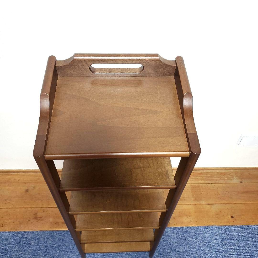 カリモク　karimoku　木製スリッパラック 5段