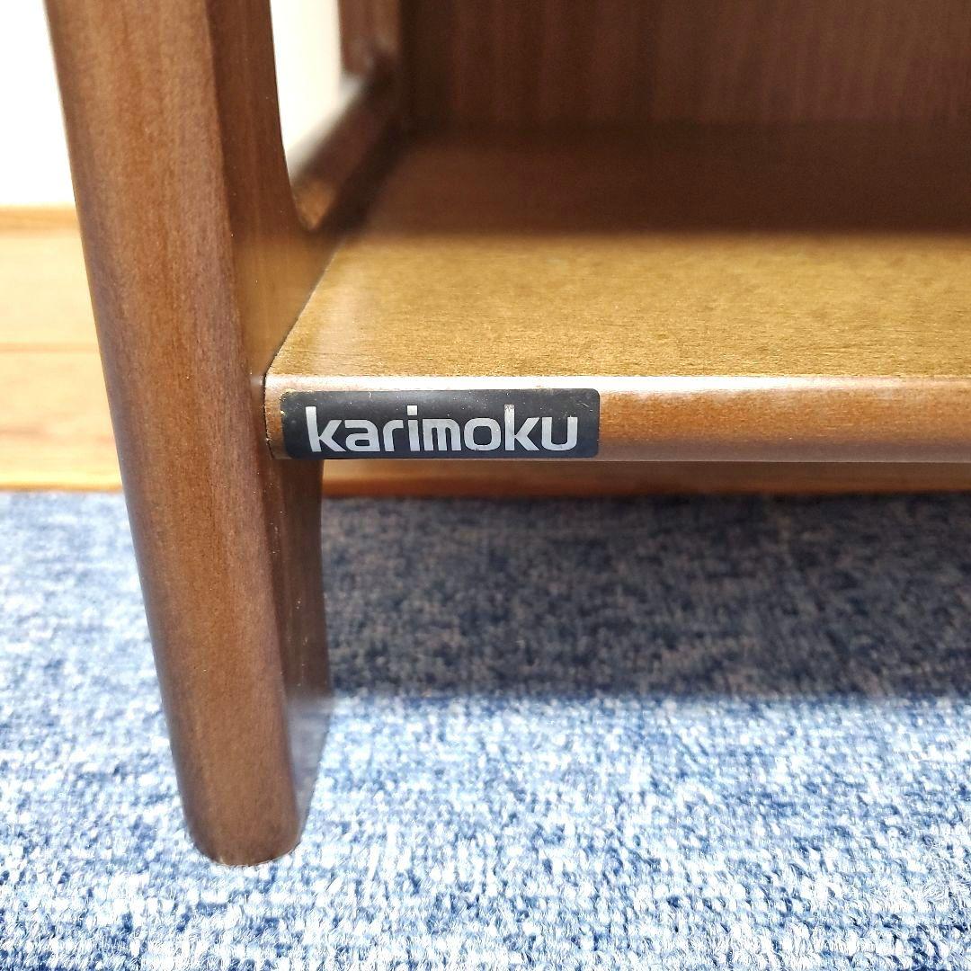 カリモク　karimoku　木製スリッパラック 5段